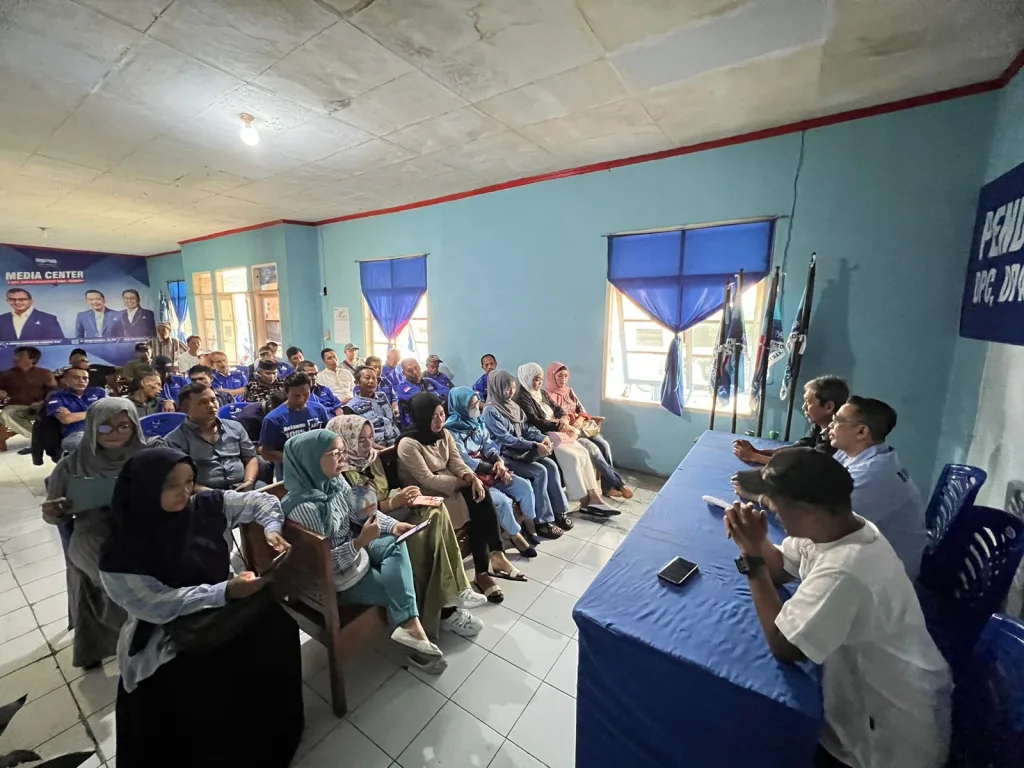 Keterangan Foto: DPC Demokrat Ciamis menggelar Pendidikan Politik dan Konsolidasi DPC, DPAC dan DPRT partai Demokrat Ciamis, di Kantor DPC Demokrat Ciamis, Jumat (5/4/2024).