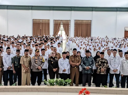 Keterangan foto: Bimbingan Manasik Haji Kabupaten Ciamis (istimewa).