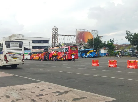 Keterangan Foto: Terminal Cicaheum Kota Bandung Jabar