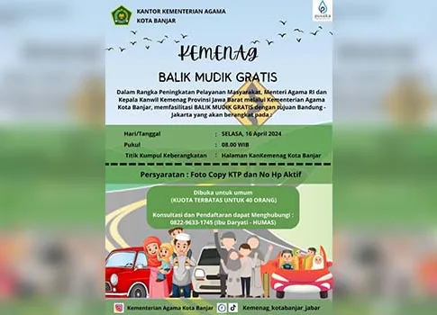 mudik balik gratis