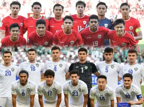 Timnas Indonesia dan Timnas Uzbekistan