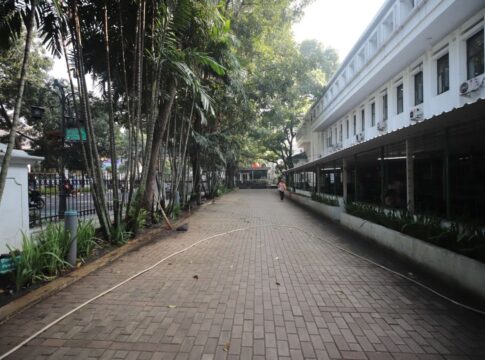 Tempat Parkir di Lingkungan Pemkot Bandung Saat Diberlakukan Program Friday Car Free Jumat (17/5/2024)