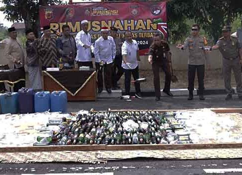 polres banjar miras obat terlarang