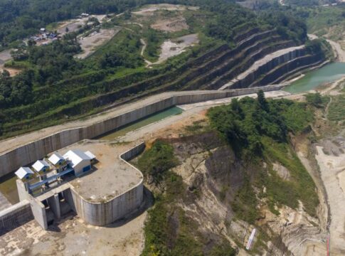 Keterangan Foto: Lokasi Bendungan Leuwikeris