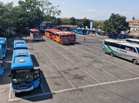 Kondisi Terminal Cicaheum Kota Bandung Jabar