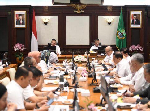 Rapat Pimpinan di Ruang Rapat Papandayan Gedung Sate (Istimewa)