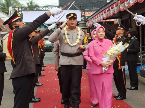 Kedatangan Kapolres Baru Tasikmalaya Disambut disambut meriah