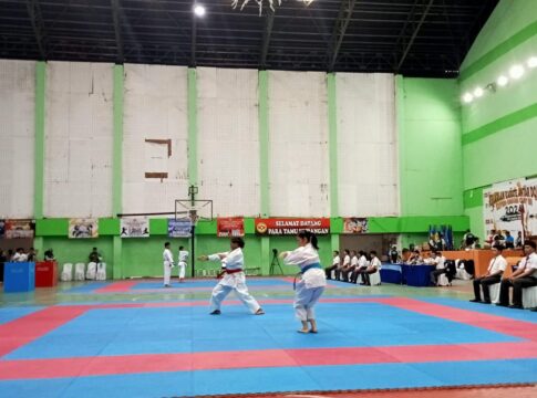 Ket foto : Ratusan Atlet Karate, Ikuti Kejuaraan Piala Ketua Umum BKC Kota Tasikmalaya 2024 (fokusjabar/Seda)