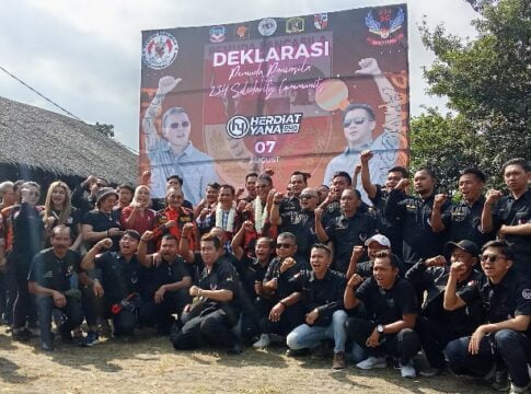 Ketpot : MPC PP Kabupaten Ciamis saat deklarasi mendukung HY