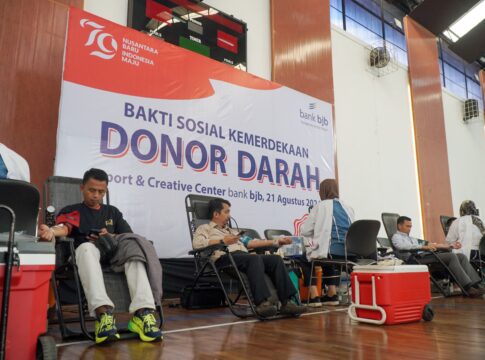 Rayakan HUT RI ke-79, bank bjb Gelar Donor Darah