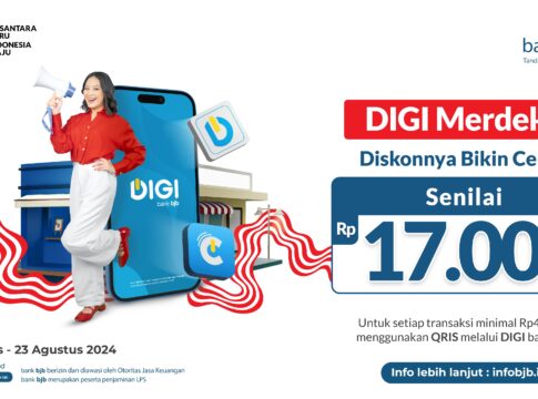 Sambut HUT RI ke 79 bank bjb Beri Diskon Untuk Pengguna DIGI