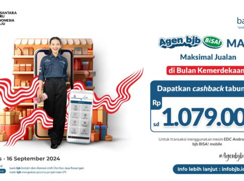 Kebut Transaksi Digital Sambut HUT RI, bank bjb Luncurkan Program Program Agen bjb BiSA! MAJU (Maksimal Jualan)