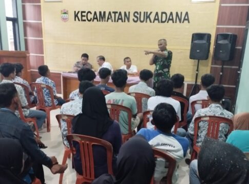 Ketpot : Belasan pelajar diduga Geng Motor Sukadana saat dilukan pembinaan