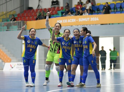 fokusjabar.id PON XXI futsal putri