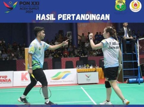 Menuju Hattrick Juara untuk Jawa Barat, Rafi dan Farica Sumbangkan Emas dari Bulutangkis