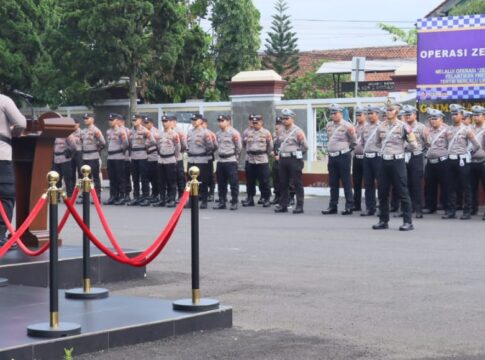 Ketpot: Gelar pasukan Operasi Zebra Lodaya 2024 di Mapolres Ciamis