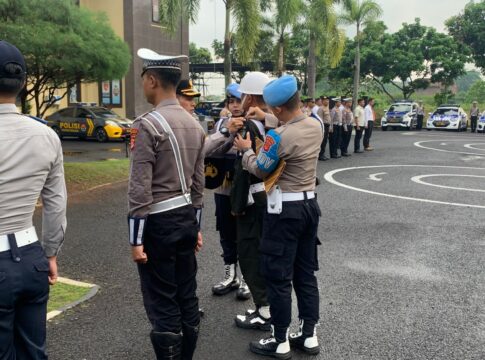 Ketfot : Apel gelar pasukan, Polres Banjar