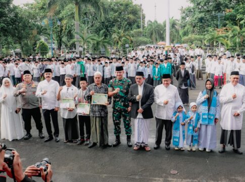 Ketfot: Apel Peringatan Hari Santri Nasional (HSN) di Halaman Pendopo Kabupaten Ciamis