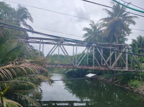 Foto: Jalur jembatan kereta api di Pangandaran penghubung Cijulang-Banjar