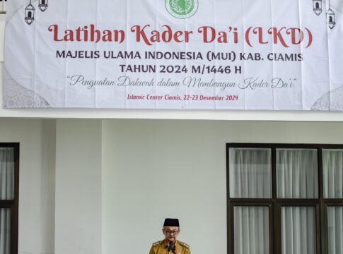 Ketpot: PJ Bupati Ciamis Budi Waluya saat membuka Latihan Kader Da'i