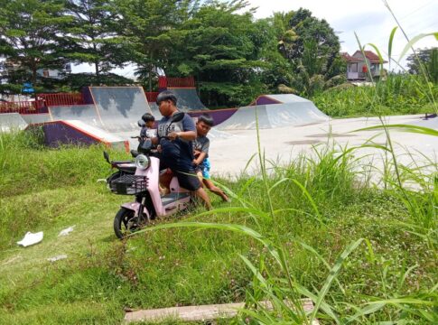 Ketpot: Kondisi lingkungan Venue BMX Ciamis Dipenuhi rumput liar