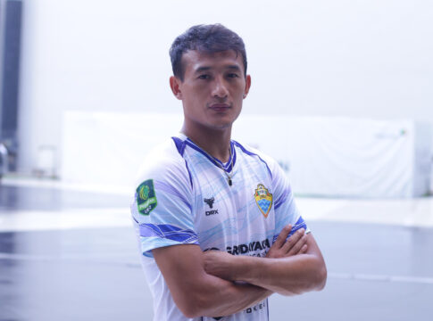 Foto: Pemain anyar PSKC Cimahi, Chencho Gyeltshen. (Media officer PSKC)