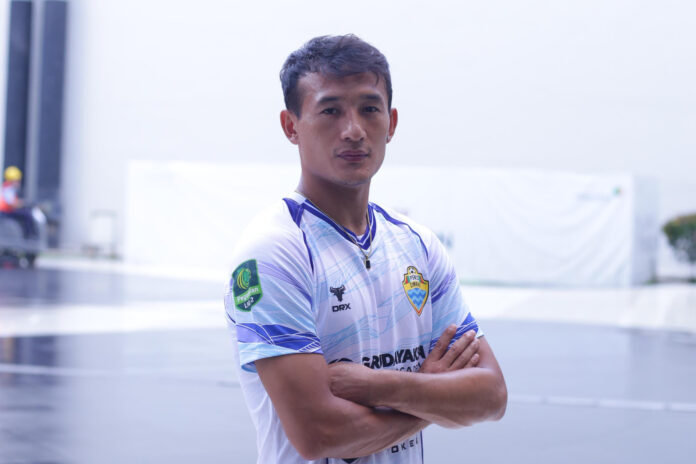 Foto: Pemain anyar PSKC Cimahi, Chencho Gyeltshen. (Media officer PSKC)