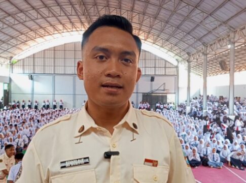 Poto: Ketua Panitia Calon Anggota Paskibra (Capas) Pangandaran, Edvard Alif