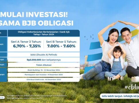 Sustainability Bond Bank BJB Terpenuhi Hanya dalam Beberapa Hari, Oversubscribed Hampir 5 Kali Lipat