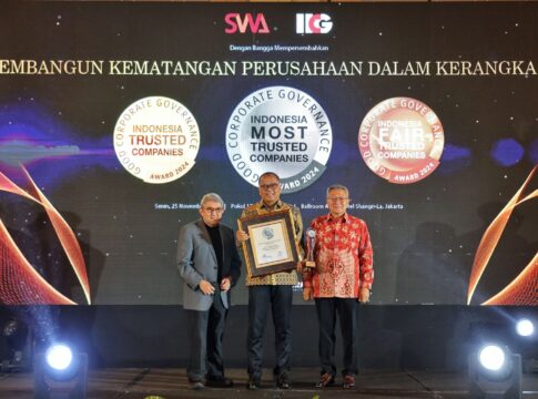 bank bjb Raih Penghargaan Most Trusted Banking di Ajang Indonesia Good Corporate Governance Award 2024