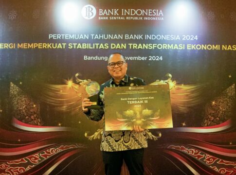 bank bjb Raih Penghargaan Layanan Kas Terbaik dari Bank Indonesia