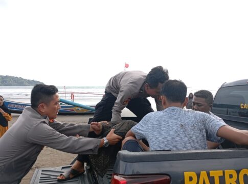 Poto: Suasana evakuasi Bripka Anditya