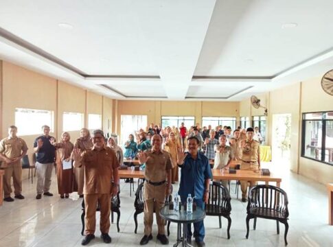 Ket foto : Rakor Komisi Penanggulangan AIDS (KPA) Kota Tasikmalaya di Restoran Cepat Saji Genah Calik Tasikmalaya (fokusjabar/Seda)