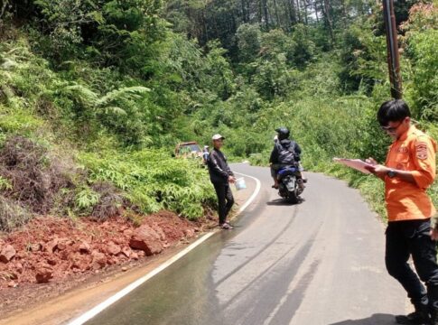 Ketfot: Longsor di Wilayah Sikamantri Ciamis