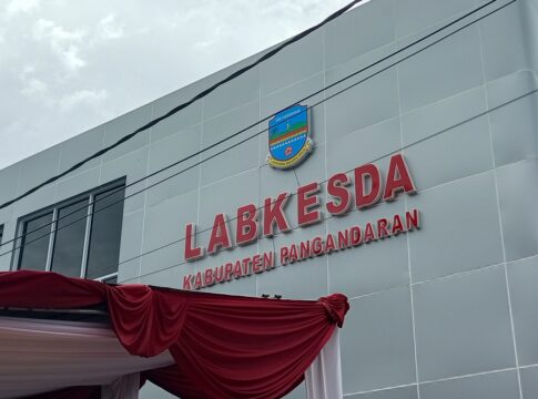 Poto: Bangunan Labkesda Pangandaran