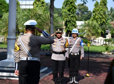 Poto: Suasana Apel Gelar Pasukan Operasi Keselamatan Lodaya 2025