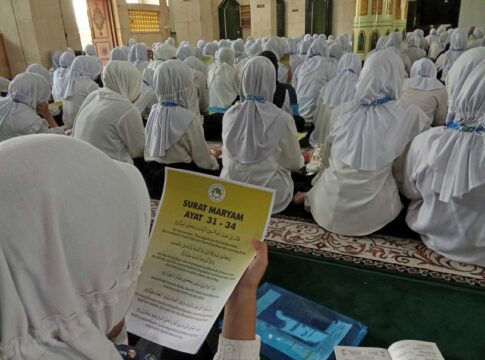 Ketpot: Kegiatan pesantren Ramadhan yang di gelar di Masjid Agung Ciamis