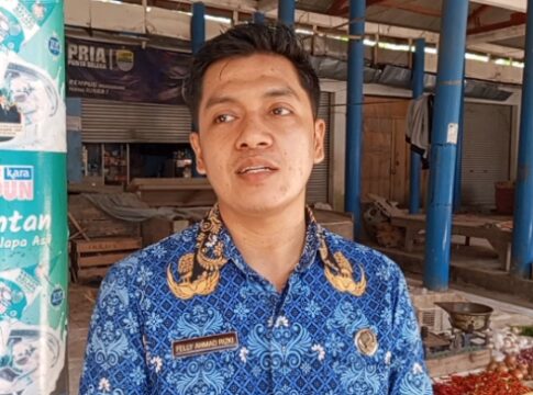 Poto: Penelaah kebijakan teknis Diskopdagin, Felly Ahmad Rizki