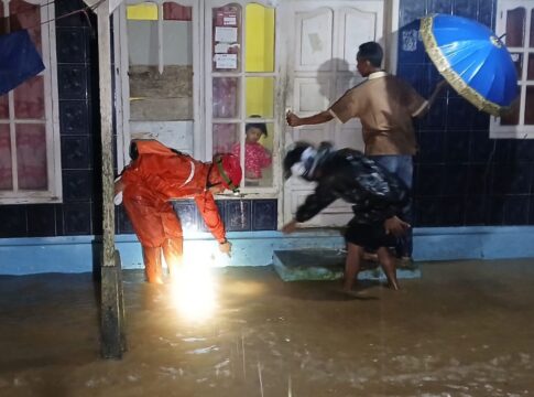 pamarican ciamis banjir fokusjabar.id