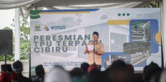 Wali Kota Bandung, Muhammad Farhan meresmikan Taman Pemakaman Umum (TPU) Terpadu Cibiru Kamis, (22/5/2025). -Ist-