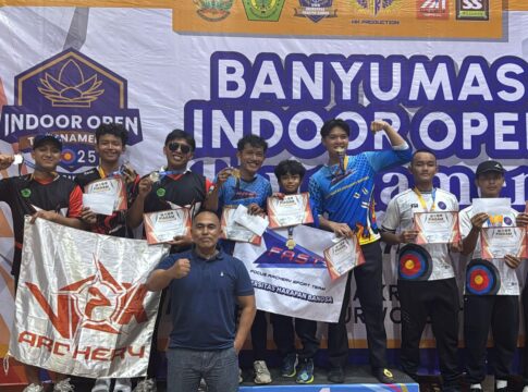 Poto: Bripda Rizak Aril Zakri saat Raih Juara 2 Panahan Tingkat Nasional