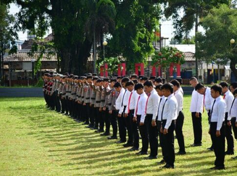 Poto: Suasana upacara Hari Kebangkitan Nasional ke-117 di Pangandaran