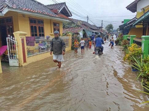 Ketpot: Banjir di wilayah Kecamatan Panumbangan akibat luapan sungai Citanduy