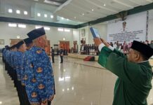 Ketpot: Ratusan ASN dan P3K di Ciamis saat diambil sumpah