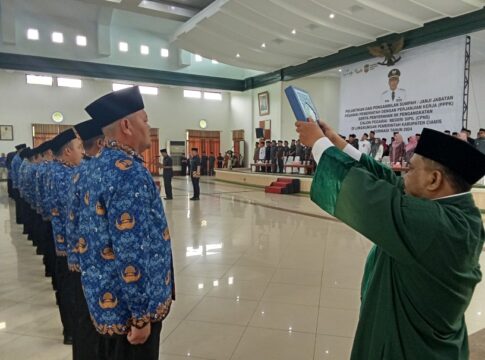 Ketpot: Ratusan ASN dan P3K di Ciamis saat diambil sumpah