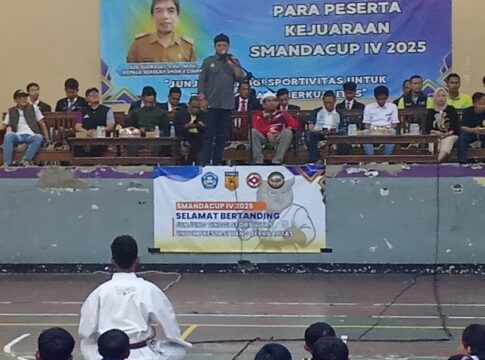 Ketpot: Gelaran kejuaraan Karate SMANDA Cup berlangsung di GGT Ciamis