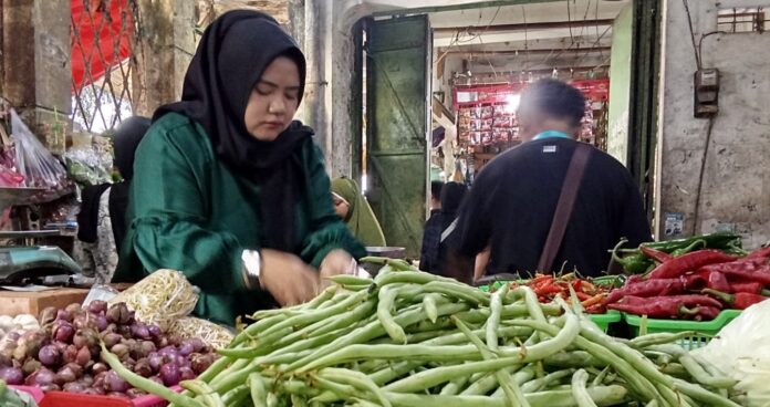 harga buncis pasar manis ciamis fokusjabar.id