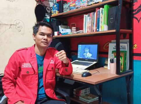 Caption: Sekertaris DPC GMNI Kota Banjar Irwan Herwanto
