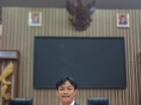 Poto: Ketua Himpunan Mahasiswa Islam Ihsan Sanusi