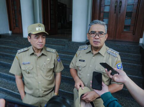 Wali Kota Bandung Muhammad Farhan dan Wakil Wali Kota Bandung Erwin